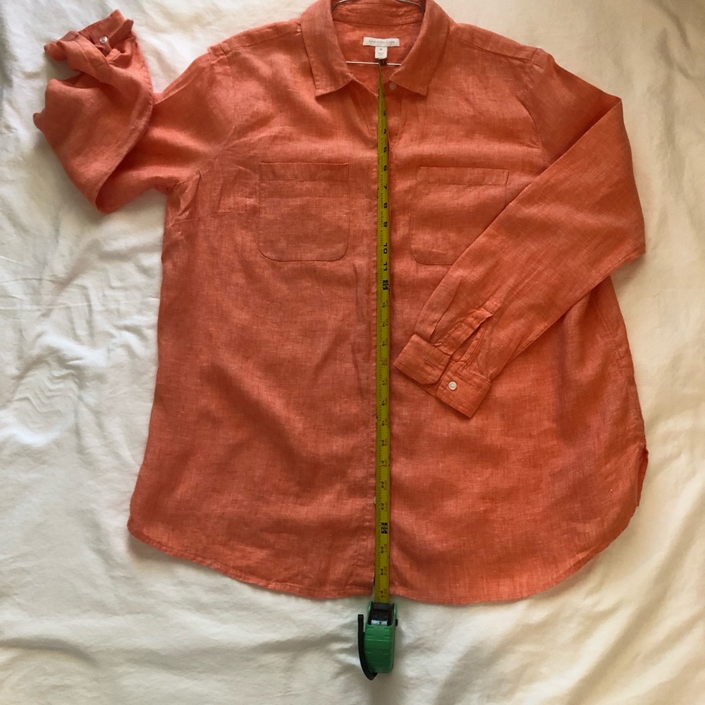 Charter Club Women's Orange Blouse